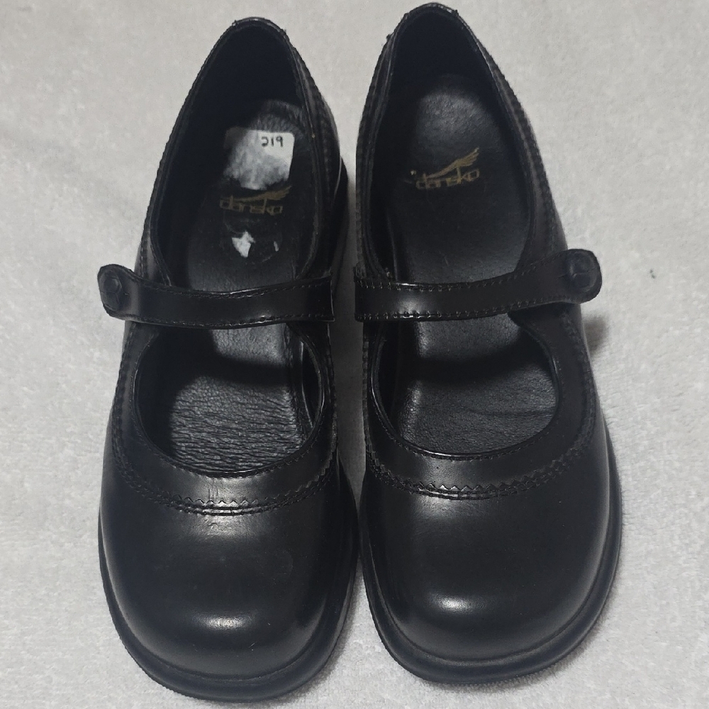 Dansko Black Mary Jane Flats